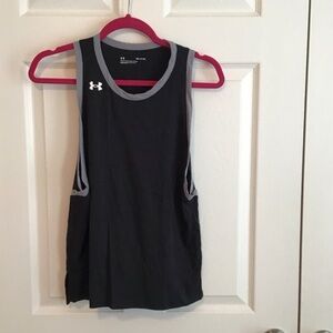 Under Armour Black and Gray Athletic Tank